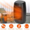 1500W 70° Oscillating Portable Electric Space Heater Personal Fan w/ Tip Over and Overheat Protection Ceramic Heater