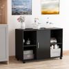 File Cabinet/ Storage cabinet-Black