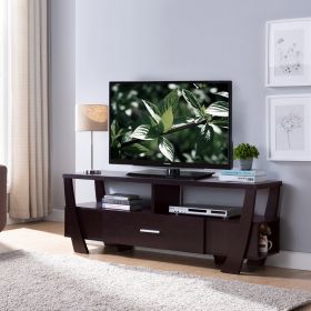 ID USA 182316 TV Stand Red Cocoa