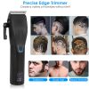 Cordless Clipper Trimmer Set for Men Electric Barber Clipper Hair Cutting Combo Set Beard T Outliner Shaver Trimmers Haircut Grooming Kit