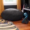 Jaxx 4 ft Cocoon Kids Bean Bag, Black