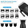 Cordless Clipper Trimmer Set for Men Electric Barber Clipper Hair Cutting Combo Set Beard T Outliner Shaver Trimmers Haircut Grooming Kit