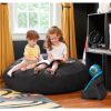 Jaxx 4 ft Cocoon Kids Bean Bag, Black