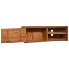 Wall-mounted TV Stand 70.9"x11.8"x11.8" Solid Wood Teak