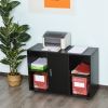 File Cabinet/ Storage cabinet-Black