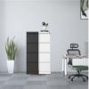 4 Drawer Metal Vertical File Cabinet with Lock Office Home Steel Vertical File Cabinet for A4 Legal/Letter Size