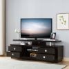 ID USA 11454 TV Stand Red Cocoa