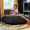 Jaxx 4 ft Cocoon Kids Bean Bag, Black