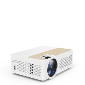 Home Mini Portable Projector Smart Phone With Screen (Option: Champagne gold-US)