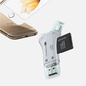 Four in one card reader (size: White 128GB)