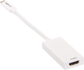 To HDMI cable (Color: White)