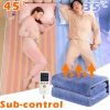 1.8m Flannel Electric Blanket Thicker Heater Heated Blanket Mattress Double Body Heating Blankets Thermostat Winter Body Warmer