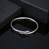 3 Colors lockable Braclets Bangles For Women Hot Selling Brand Jewelry 316L Stainless Steel Bracelet and Bangle Adjustable